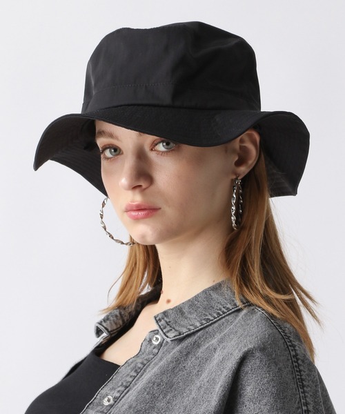 FOREVER 21（フォーエバー トゥエンティーワン）の「【2024SS】撥水ナイロンハット（ハット・レディース・ブラック/カーキ・FREE）」の11枚目の写真