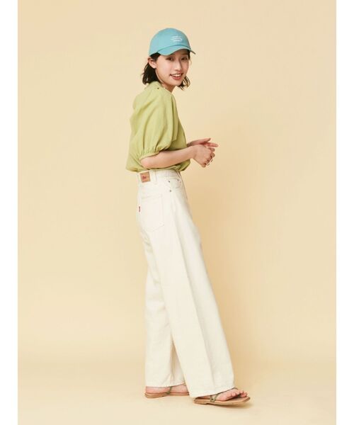 Ungrid(アングリッド)の「【WEB限定】パフスリーブブラウス(シャツ/ブラウス・レディース・ブラック/オフホワイト/グリーン系その他・FREE)」の19枚目の写真