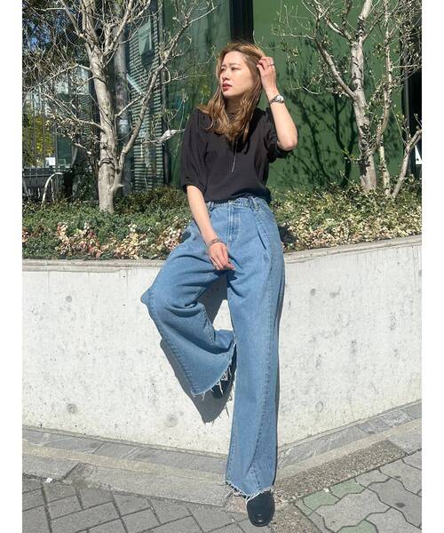 Ungrid(アングリッド)の「【WEB限定】パフスリーブブラウス(シャツ/ブラウス・レディース・ブラック/オフホワイト/グリーン系その他・FREE)」の13枚目の写真