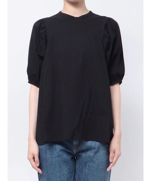 Ungrid(アングリッド)の「【WEB限定】パフスリーブブラウス(シャツ/ブラウス・レディース・ブラック/オフホワイト/グリーン系その他・FREE)」の4枚目の写真