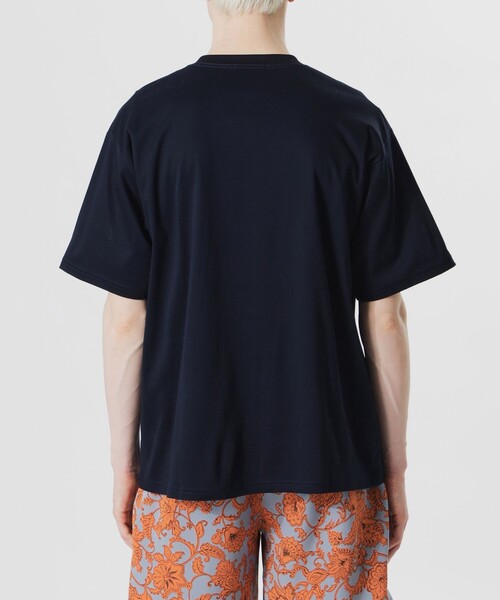 LOVELESS(ラブレス)の「シルケットスムースTシャツ(Tシャツ/カットソー・メンズ・オフホワイト/ブラック/ダークネイビー・S/M/L)」の9枚目の写真