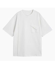 aimoha outdoor ユニセックス　オーバーサイズポケット半袖Tシャツ (SS)