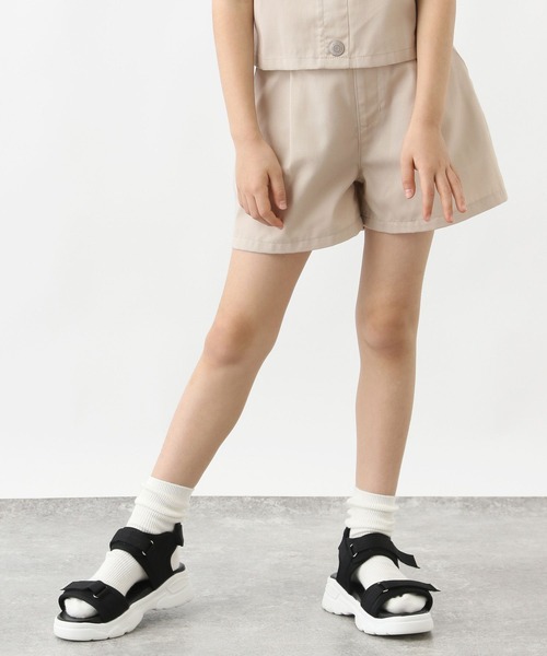 GLOBAL WORK（グローバルワーク）の「3SETビスチェセット半袖/キッズ/102724（サロペット/オーバーオール・キッズ・グレイッシュベージュ/ブルー・160cm/170cm/150cm/120cm/140cm/130cm）」の4枚目の写真