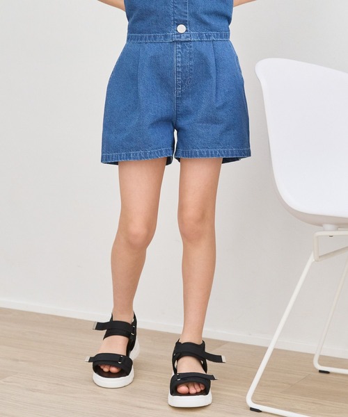 GLOBAL WORK（グローバルワーク）の「3SETビスチェセット半袖/キッズ/102724（サロペット/オーバーオール・キッズ・グレイッシュベージュ/ブルー・160cm/170cm/150cm/120cm/140cm/130cm）」の17枚目の写真