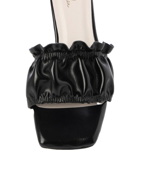 Launa lea（ラウナレア）の「ギャザーミュールサンダル(0566)（サンダル・レディース・レッド/ライトベージュ/ブラック/ホワイト・L/M/LL/S）」の18枚目の写真