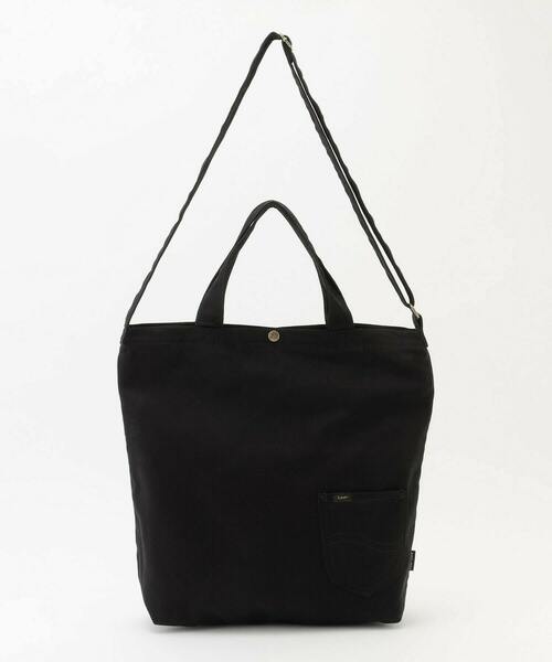 FRAPBOIS（フラボア）の「FRAPBOIS BIGトート（トートバッグ・レディース・ブラック/サックスブルー・FREE）」の4枚目の写真