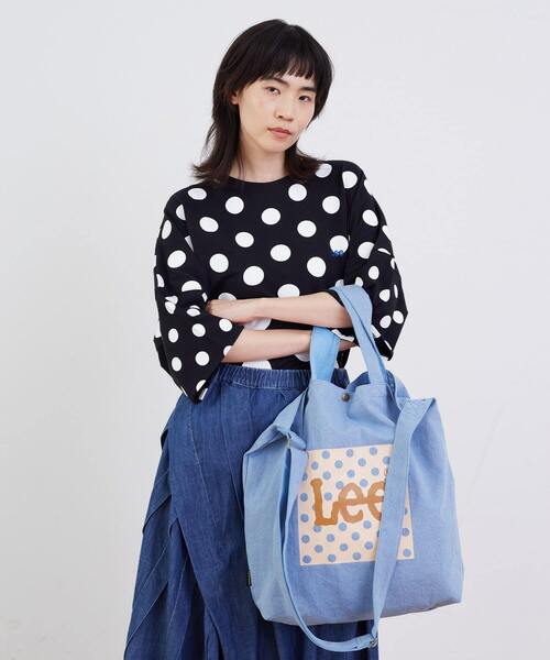 FRAPBOIS（フラボア）の「FRAPBOIS BIGトート（トートバッグ・レディース・ブラック/サックスブルー・FREE）」の11枚目の写真