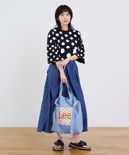 FRAPBOIS（フラボア）の「FRAPBOIS BIGトート（トートバッグ・レディース・ブラック/サックスブルー・FREE）」の13枚目の写真