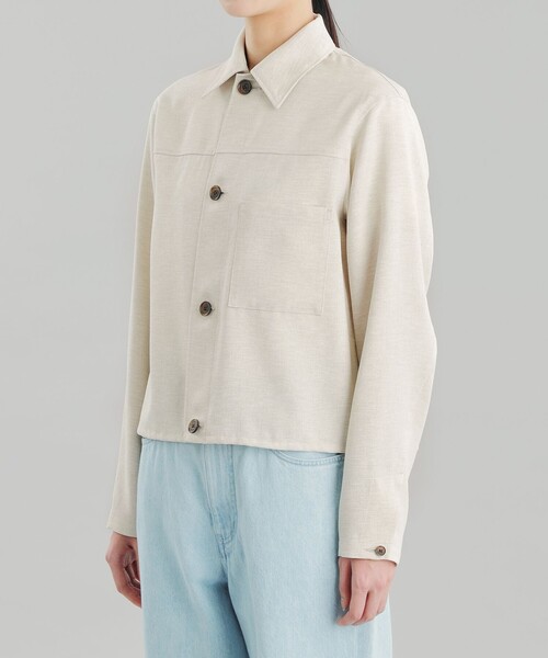 セール】GREY LABEL リネンライクオックストラッカージャケット