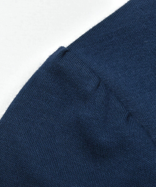 BeBe（ベベ）の「スカラップ袖ロゴリボンスムースTシャツ(90~160cm)（Tシャツ/カットソー・キッズ・ブラック/ネイビー・90cm/110cm/100cm/120cm/130cm/140cm/150cm）」の10枚目の写真