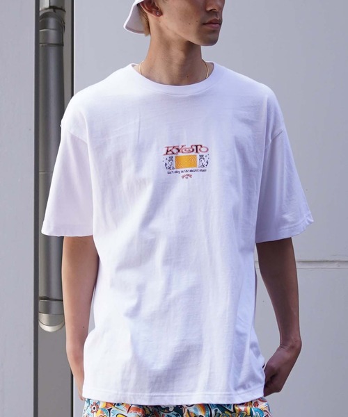 【ムラサキスポーツ限定】BILLABONG/ビラボン 半袖Tee オーバーサイズ バックプリント KYOTO BE01A-228（Tシャツ/カットソー）｜BILLABONG（ビラボン）