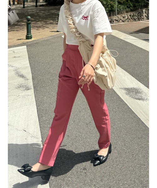 twill color slacks（スラックス）｜jumelle（ジュメロ）