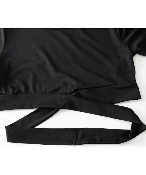 Miniministore(ミニミニストア)の「へそ出し トップス レディース 半袖(Tシャツ/カットソー・レディース・ホワイト/ブラック・FREE)」の19枚目の写真