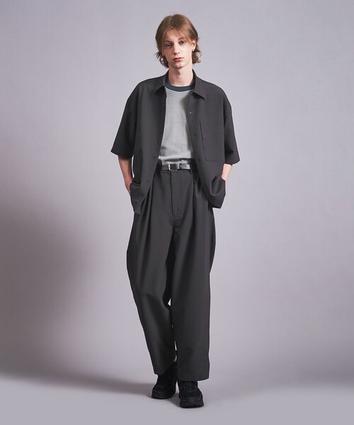 MONKEY TIME（モンキータイム）の「サッカー シャーリング スナップ シャツ（シャツ/ブラウス・メンズ・ブラック/その他1・L/M/S/XL）」の12枚目の写真