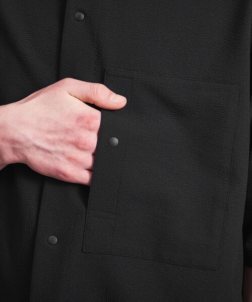 MONKEY TIME（モンキータイム）の「サッカー シャーリング スナップ シャツ（シャツ/ブラウス・メンズ・ブラック/その他1・L/M/S/XL）」の19枚目の写真