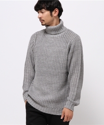 SEVENDAYS=SUNDAY | 片アゼタートルネック　長袖プルオーバー(ニット/セーター)