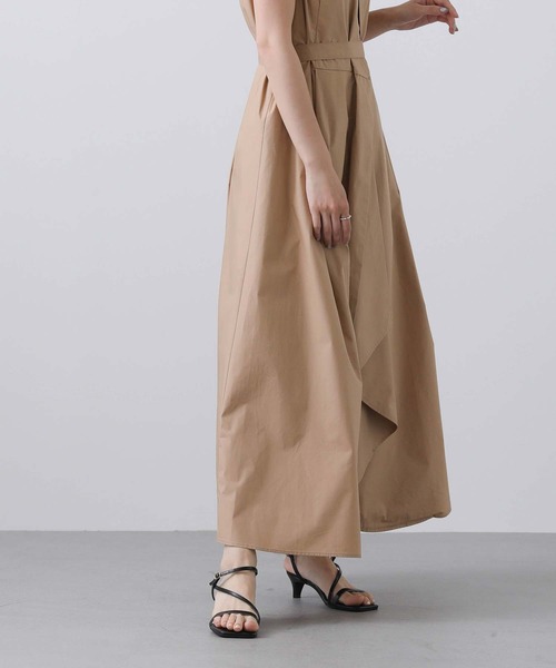 Gready Brilliant（グレディブリリアン）の「ＣアシメタックヘムＶ衿シャツワンピース（シャツワンピース・レディース・ダークネイビー/キャメル・38）」の18枚目の写真