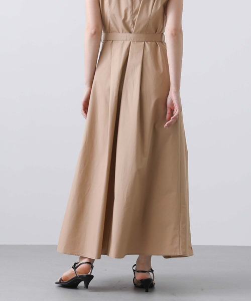 Gready Brilliant（グレディブリリアン）の「ＣアシメタックヘムＶ衿シャツワンピース（シャツワンピース・レディース・ダークネイビー/キャメル・38）」の19枚目の写真