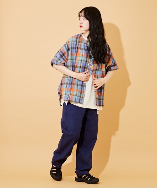 CUBE SUGAR（キューブシュガー）の「先染めチェックドルマン