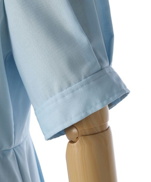 F i.n.t（フィント）の「マルチストライプネクタイ付きシャツワンピース/fint（シャツワンピース・レディース・ライトブルー/ピンクベージュ/ネイビー×ホワイト・FREE）」の19枚目の写真