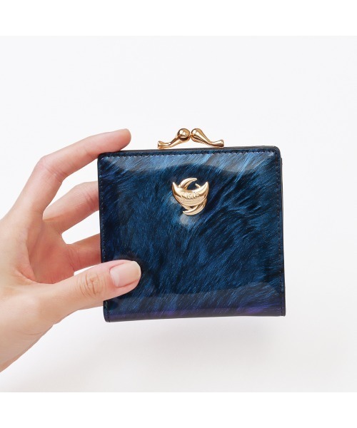 Clelia(クレリア)の「エナメルラメ加工がま口ミニ財布(財布・レディース・ブルー/グリーン・ONE SIZE)」の15枚目の写真