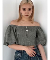 EMODA | ボックスEボタントップ(シャツ/ブラウス)