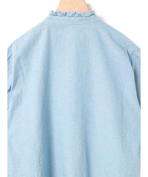 【超美品】Midi Umi ミディウミ　フリルショートハーフスリーブシャツ MidiUmi ハーフスリーブフリルショートシャツ｜ MARcourt ONLINE