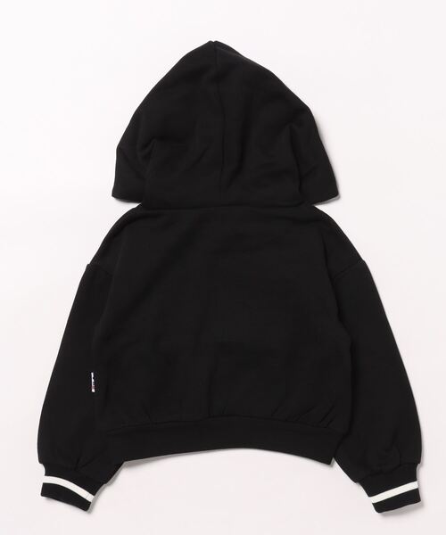 FILA(フィラ)の「FILA/フィラ フード付きトレーナー(パーカー・キッズ・ブラック/プラム/ラベンダー・110/120/130)」の4枚目の写真