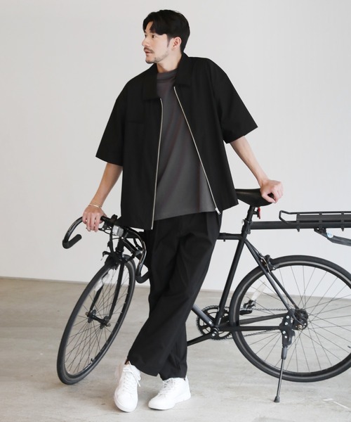 SPU(スプ)の「SOLOTEX(R)2タックテーパードスラックスパンツ(スラックス・メンズ・ブラック/ネイビー/チャコール・M/L/XL)」の16枚目の写真