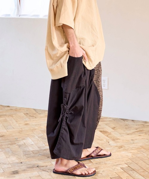 セール】【チャイハネ】ジャカード変形MEN'Sパンツ（その他