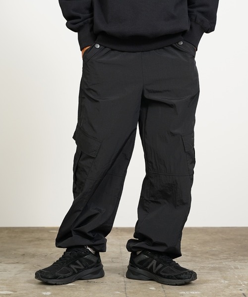 カーゴパンツ IONSEOUL widewide nylon cago PT BBU395 OY/オーワイ』 NYLON CARGO PANTS/ナイロン カーゴパンツ OY│A