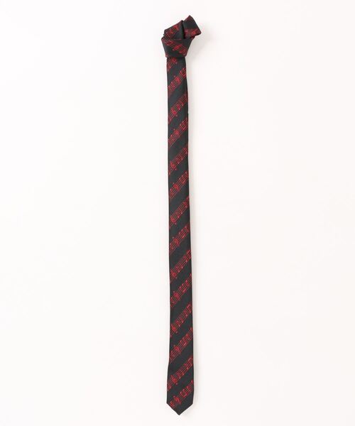 THE MORNING AFTER（ザ モーニング アフター）の「3.5cm音符柄ネクタイ（ネクタイ・メンズ・レッド/ピンク/レッド系その他/ネイビー/パープル/ブラック/ワイン/シルバー/ブルー・FREE）」の7枚目の写真