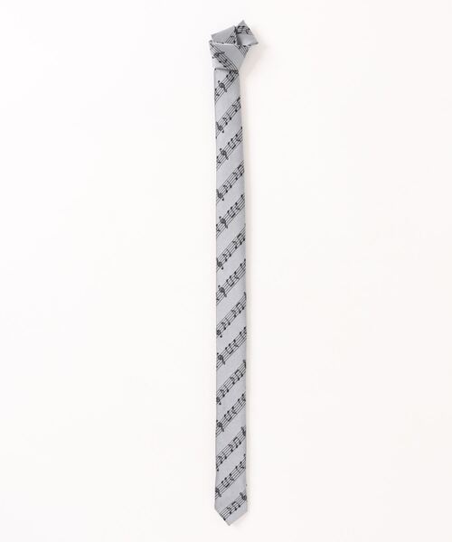 THE MORNING AFTER（ザ モーニング アフター）の「3.5cm音符柄ネクタイ（ネクタイ・メンズ・レッド/ピンク/レッド系その他/ネイビー/パープル/ブラック/ワイン/シルバー/ブルー・FREE）」の9枚目の写真