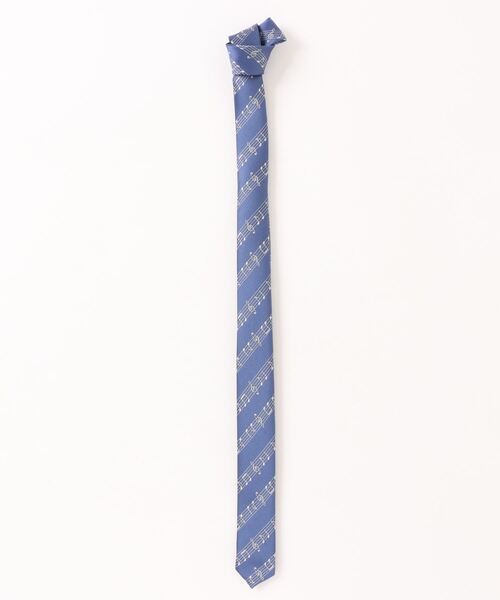 THE MORNING AFTER（ザ モーニング アフター）の「3.5cm音符柄ネクタイ（ネクタイ・メンズ・レッド/ピンク/レッド系その他/ネイビー/パープル/ブラック/ワイン/シルバー/ブルー・FREE）」の5枚目の写真