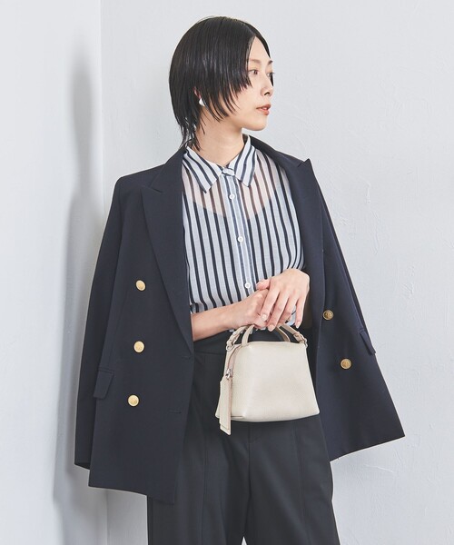 GIANNI CHIARINI（ジャンニ キアリーニ）の「＜GIANNI CHIARINI＞ALIFA S バッグ（ショルダーバッグ・レディース・ブラック/ダークグリーン/モカ/ナチュラル・FREE）」の5枚目の写真