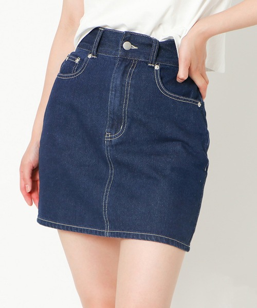 GORGE（ゴージ）の「ポケット刺しゅうスカート（デニムスカート）」 - WEAR