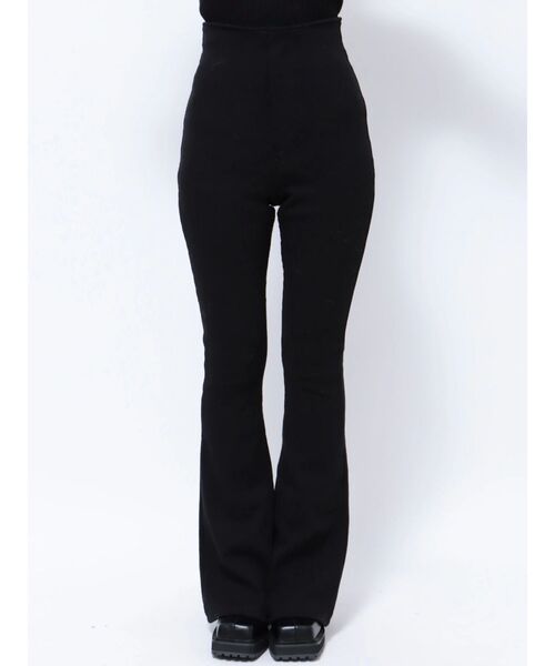 EMODA（エモダ）の「ストレッチリブパンツ（その他パンツ・レディース・ブラウン/ブラック・MEDIUM/SMALL）」の12枚目の写真