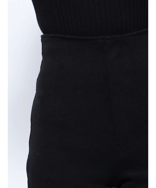 EMODA（エモダ）の「ストレッチリブパンツ（その他パンツ・レディース・ブラウン/ブラック・MEDIUM/SMALL）」の9枚目の写真