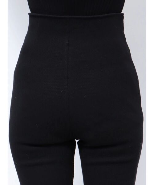 EMODA（エモダ）の「ストレッチリブパンツ（その他パンツ・レディース・ブラウン/ブラック・MEDIUM/SMALL）」の8枚目の写真