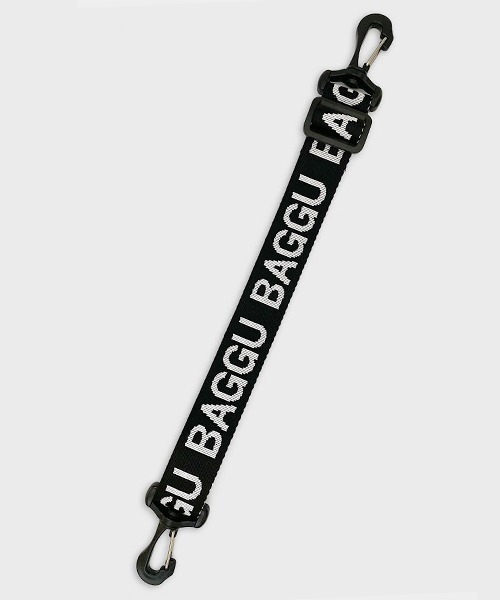 GEORGE'S(ジョージズ)の「BAGGU Attachable Strap(エコバッグ/サブバッグ・レディース・ブラック×ブラック/ブラック×ホワイト・FREE)」の1枚目の写真