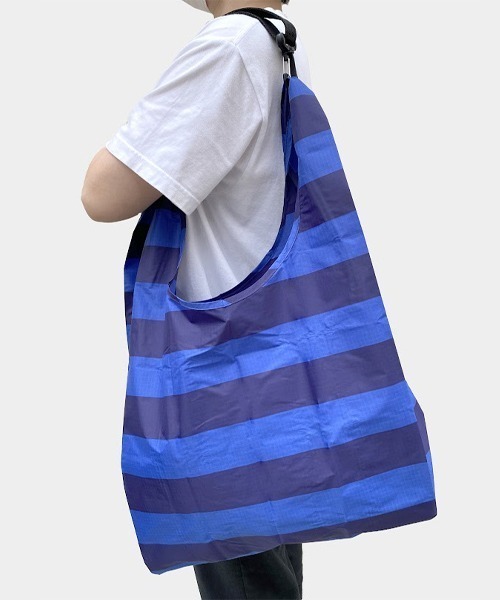 GEORGE'S(ジョージズ)の「BAGGU Attachable Strap(エコバッグ/サブバッグ・レディース・ブラック×ブラック/ブラック×ホワイト・FREE)」の4枚目の写真