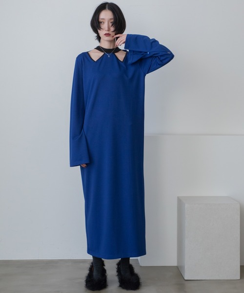 【セール】袖スリットバリモアカットワンピース（ワンピース）｜VACANCY（ヴァカンシー）