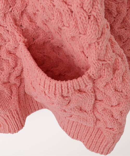 p.premier（ピードットプルミエ）の「ケーブルニットカーディガン（カーディガン/ボレロ・キッズ・ブルー/アイボリー/ブラック/ピンク・110/100/90/80/140/130/120）」の15枚目の写真