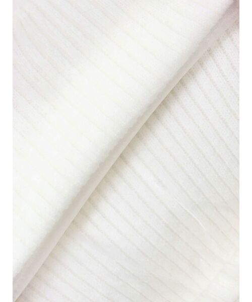 MERCURYDUO（マーキュリーデュオ）の「異素材ドッキングシアーキラキラニット（ニット/セーター・レディース・ブラック/パープル/オフホワイト・FREE）」の20枚目の写真