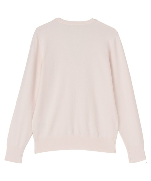 TOKYO SHIRTS（トウキョウシャツ）の「Vネックニットカーディガン（カーディガン/ボレロ・レディース・オフホワイト/グレー/ブラック・M/L/LL）」の4枚目の写真