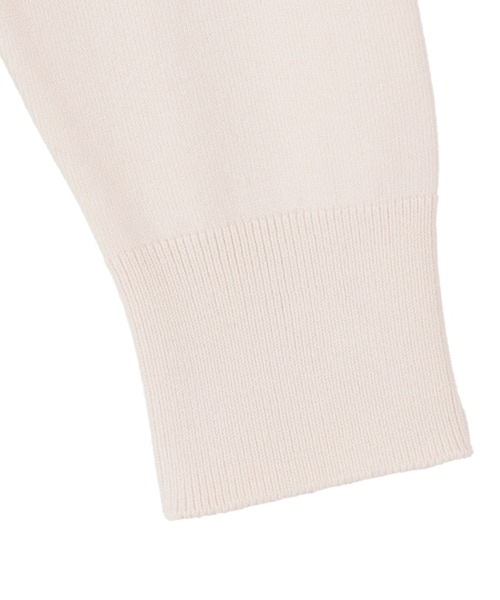 TOKYO SHIRTS（トウキョウシャツ）の「Vネックニットカーディガン（カーディガン/ボレロ・レディース・オフホワイト/グレー/ブラック・M/L/LL）」の6枚目の写真