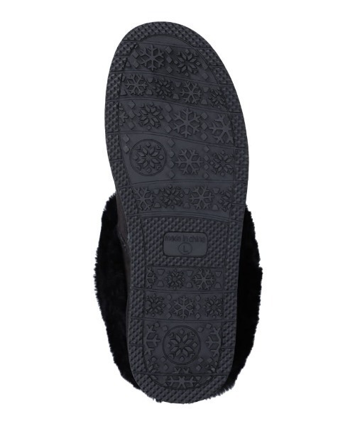 moz（モズ）の「防滑 厚底ムートン風 ブーツ（ブーツ・レディース・キャメル/ブラック・S/M/L/LL）」の8枚目の写真