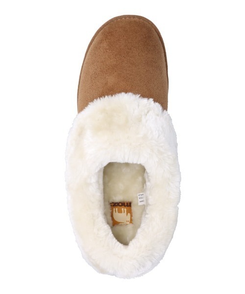 moz（モズ）の「防滑 厚底ムートン風 ブーツ（ブーツ・レディース・キャメル/ブラック・S/M/L/LL）」の14枚目の写真