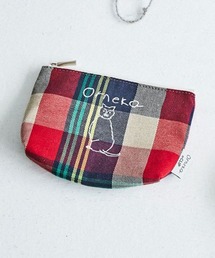 studio CLIP（スタディオクリップ）の「【Orneko BY CLIP】刺繍ポーチ　M（ポーチ・メンズ）」