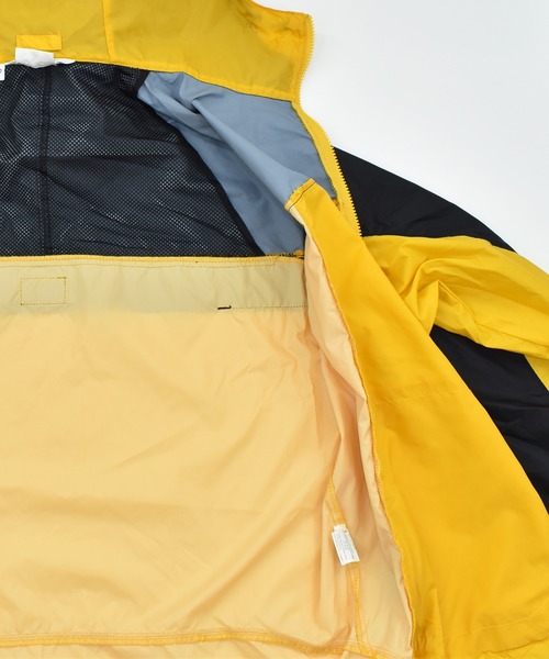 Columbia（コロンビア）の「【ヴィンテージ古着】90's Columbia パッカブル フルジップ パーカー ナイロンジャケット（ナイロンジャケット・メンズ・イエロー・LARGE）」の7枚目の写真